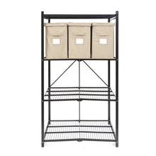 Accessories - 4-Shelf M.P. Rack - Tall Storage Bins (Set Of 3)