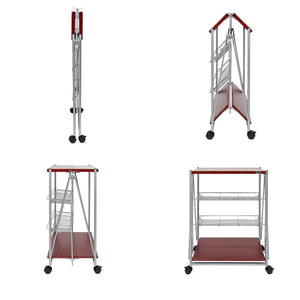 Decorative Shelves And Desks - 3-Shelf Island Caddy Slim