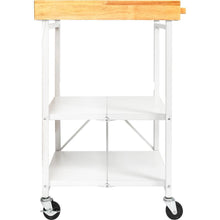 Decorative Shelves And Desks - 3-Shelf Island Cart