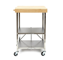 Decorative Shelves And Desks - 3-Shelf Island Cart