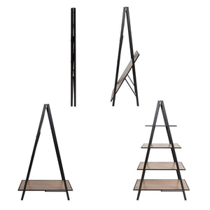 Decorative Shelves And Desks - 4-Shelf A-Frame Deco Rack