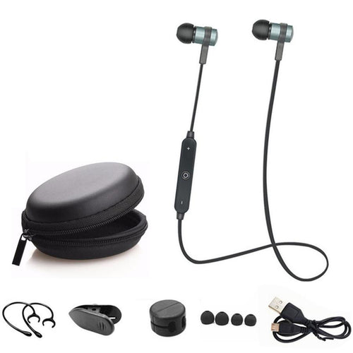 Aniwk Sport Running Bluetooth Headset Wireless Earphone Headphone Bluetooth Earpiece With Mic  Stereo Earbuds For all phone