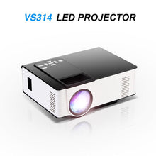 VS314 LED Mini Projector Full HD 1500 Lumens 800 x 480 Pixels 0.9 - 6M Home TV Media Player Portable Home Theater Proyector
