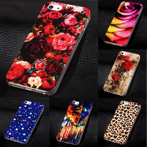 2017 New Phone Cover for Apple iPhone5 5s Luxury Painted Case For iphone 5 5s Hard Cell Phone Case for iPhone 5s 5g