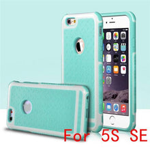 Ultra Thin Shockproof Rubber PC Gel TPU Hybrid Phone Cases Cover For Apple iPhone 5 5S SE 6 6S 7 7 Plus High Quality Shell EC882