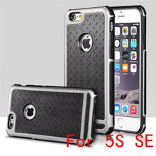 Ultra Thin Shockproof Rubber PC Gel TPU Hybrid Phone Cases Cover For Apple iPhone 5 5S SE 6 6S 7 7 Plus High Quality Shell EC882