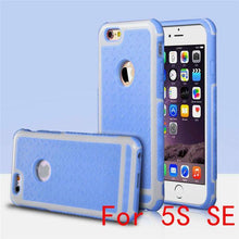 Ultra Thin Shockproof Rubber PC Gel TPU Hybrid Phone Cases Cover For Apple iPhone 5 5S SE 6 6S 7 7 Plus High Quality Shell EC882