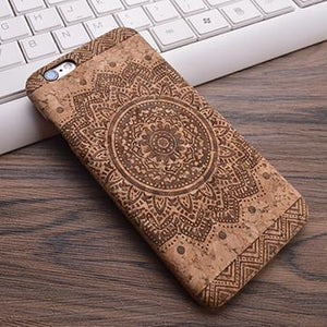 2016 New Wood Grain Design Soft TPU Fiber Crack Any Carvings Pattern Back Phone Cover for iPhone 6 6S 7 7plus