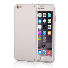 6 7 360 Case Full Body Coverage Coque Phone Cases for iPhone 5 5s SE 6 6s 7 Plus Hard PC Protective Cover Free Clear Screen Film