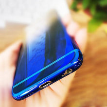 For Apple iPhone 7 6 6s Plus Phone Cases Luxury Blue Ray Gradient Hard PC Back Cover Case Capa Coque For iPhone 7 Plus
