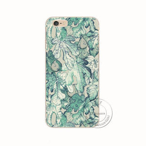 Shell For Apple iPhone 5 5S SE 5C 6 6S 7 Plus 6SPlus Back Case Cover Printing Mandala Flower Datura Floral Cell Phone Cases