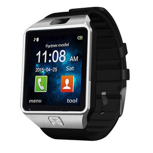 Brand LED Electronic intelligent Wristwatch Waterproof Sport Gold Smart Watch DZ09 Pedometer For iPhone Android Wrist Watch Men