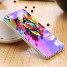 KISSCASE Modern Blue Ray Light Clear Mobile Phone Case For iPhone 7 6 6S 6 Plus 6S Plus Transparent Cover For iPhone 6 6S 5S SE