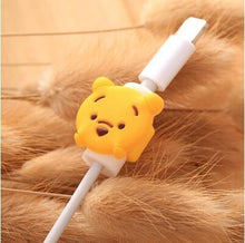Cartoon Cable Protector Data Line Cord Protector Protective Case Cable Winder Cover For iPhone USB Charging Cable