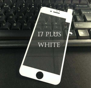 9H 0.26mm Glossy 3D Curved Carbon Fiber Soft Edge Tempered Glass For iPhone 6 6S Plus Phone Screen Protector Film For iPhone 7