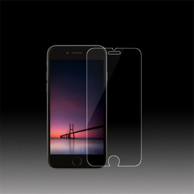 9H 0.3mm 2.5D tempered glass film for iPhone 5 5s SE Hard  Screen Protector for iPhone 6 6s 6 plus 7 7plus  4 4S with Clean Tool