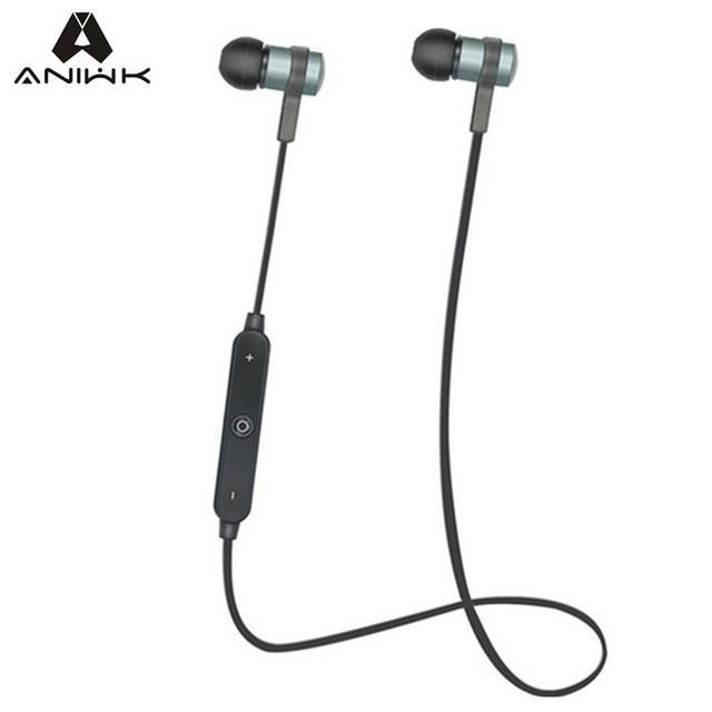 Aniwk Sport Running Bluetooth Headset Wireless Earphone Headphone Bluetooth Earpiece With Mic  Stereo Earbuds For all phone