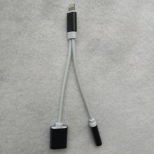 hot sales 2in1 for iphone 7 lightning to 3.5 mm Headphone/Earphone Jack Adapter Charge Cable For 8pin iPhone 6 6s 7/ 6 6s 7plus