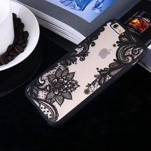 Luxury Sexy Lace Floral Henna Mandala Palace Flowers Phone Case For iphone 5s Cover For iphone 5s 5 SE 6 6s 6Plus 6sPlus