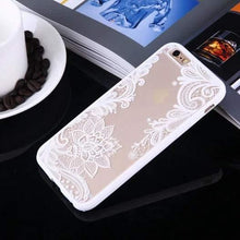 Luxury Sexy Lace Floral Henna Mandala Palace Flowers Phone Case For iphone 5s Cover For iphone 5s 5 SE 6 6s 6Plus 6sPlus