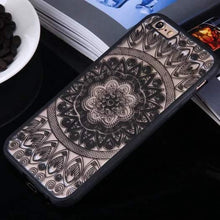 Luxury Sexy Lace Floral Henna Mandala Palace Flowers Phone Case For iphone 5s Cover For iphone 5s 5 SE 6 6s 6Plus 6sPlus