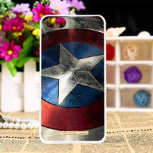 Durable Cell Phone Case For BQ Strike BQS-5020 BQS 5020 BQS5020 Housing Covers Panda Tiger Captain American Shell Skin Hood Bags