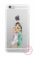 Watercolor Tinkerbell Mickey Minne Stitch Mermaid Princess  Lion King Poof Bear Monsters University Soft TPU Phone Case Coque