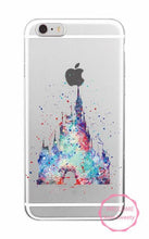 Watercolor Tinkerbell Mickey Minne Stitch Mermaid Princess  Lion King Poof Bear Monsters University Soft TPU Phone Case Coque