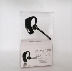 V8 Voyager Legend Bluetooth Headset Wireless Earphone V4.1 Ear Hook Voice Control Support 2 Cell Phones at one Time With MIC