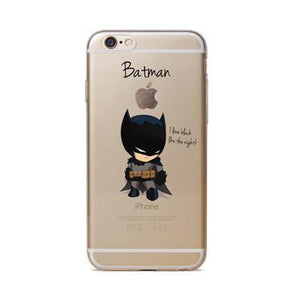 batman The Avengers Phone Case Cover For Apple i Phone iPhone 5 5S SE 6 6S 6 plus Case iron Maniron Man Captain America Raytheon