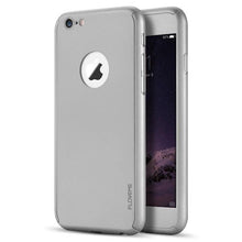Luxury 360 Full Protective Plastic Phone Cases For iPhone 6 6s Plus 7 7 Plus 5 5s SE Case Cover Free Tempered Glass Film PC Capa