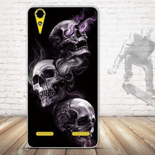 Cartoon Painted Soft TPU Silicone Phone Case for Lenovo A6010 & A6000 & for Lenovo Lemon K3 K30-T Cover Skin 5" K 3 A 6000 6010
