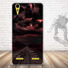 Cartoon Painted Soft TPU Silicone Phone Case for Lenovo A6010 & A6000 & for Lenovo Lemon K3 K30-T Cover Skin 5" K 3 A 6000 6010