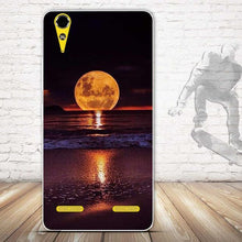 Cartoon Painted Soft TPU Silicone Phone Case for Lenovo A6010 & A6000 & for Lenovo Lemon K3 K30-T Cover Skin 5" K 3 A 6000 6010