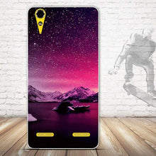 Cartoon Painted Soft TPU Silicone Phone Case for Lenovo A6010 & A6000 & for Lenovo Lemon K3 K30-T Cover Skin 5" K 3 A 6000 6010