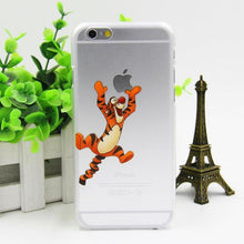 fashion Simpson Mermaid Snow White openwork case for iphone 4 4s 5 5s SE 5c 6/6s 6 plus/6s plus transparent plastic logo design