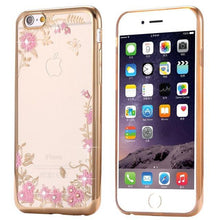 KISSCASE Luxury Rhinestone Soft TPU Case For iPhone 7 6 6s Plus 5 5s SE Samsung Galaxy S6 S7 Edge S8 S8 Plus Diamond Cases Cover