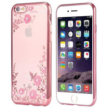 KISSCASE Luxury Rhinestone Soft TPU Case For iPhone 7 6 6s Plus 5 5s SE Samsung Galaxy S6 S7 Edge S8 S8 Plus Diamond Cases Cover
