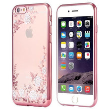 KISSCASE Luxury Rhinestone Soft TPU Case For iPhone 7 6 6s Plus 5 5s SE Samsung Galaxy S6 S7 Edge S8 S8 Plus Diamond Cases Cover