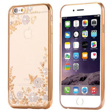 KISSCASE Luxury Rhinestone Soft TPU Case For iPhone 7 6 6s Plus 5 5s SE Samsung Galaxy S6 S7 Edge S8 S8 Plus Diamond Cases Cover