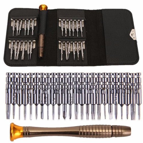 25 in 1 Precision Torx Screwdriver for iPhone Laptop Cellphone Electronics Cell Phone Repair Tools Set