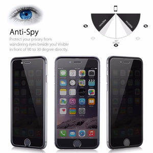 Anti-Spy Tempered Glass Privacy Screen Protector for iPhone 6 6S 7 Plus 7Plus Explosion Proof Glass Film