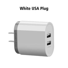 Ugreen 5V3.4A Universal USB Charger Travel Wall Charger Adapter Portable EU UK Plug Smart Mobile Phone Charger for iPhone Tablet
