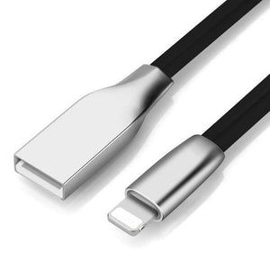 3D Zinc Alloy Fast Charging Micro USB Cable Sync Data Charger USB Cable for iPhone 7 6 6S Plus 5 5s  iPad Samsung LG HTC Huawei