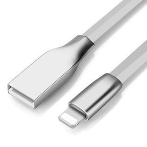 3D Zinc Alloy Fast Charging Micro USB Cable Sync Data Charger USB Cable for iPhone 7 6 6S Plus 5 5s  iPad Samsung LG HTC Huawei