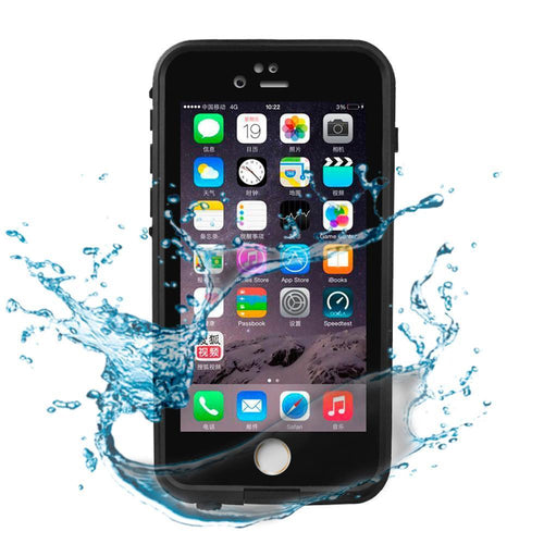 2017 New Hybrid 360 Degree Full Body Protective IP65 Life Waterproof Shockproof Dirt Proof Cover Case for iPhone 6 / 6S 4.7inch