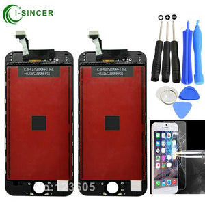 Black,White For iPhone 6 4.7" LCD Screen Display with Touch Screen Digitizer Assembly Replacement for iPhone 6 6G