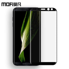 For Samsung S8 glass tempered 3D full cover Galaxi S8 plus screen protector for Samsung mofi glass black white clear HD S 8