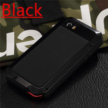 Luxury Doom Armor Life Water Resist Shock Proof Silicone Aluminum Metal Case for IPhone 6 6S 6 S 5S 5 5SE 5C 4S 7 Plus Coque