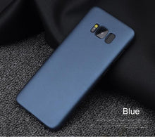 For Samsung S8 case cover for samsung galaxy S8 plus case hard PC back cover for s8 + capa coque funda accessories black blue